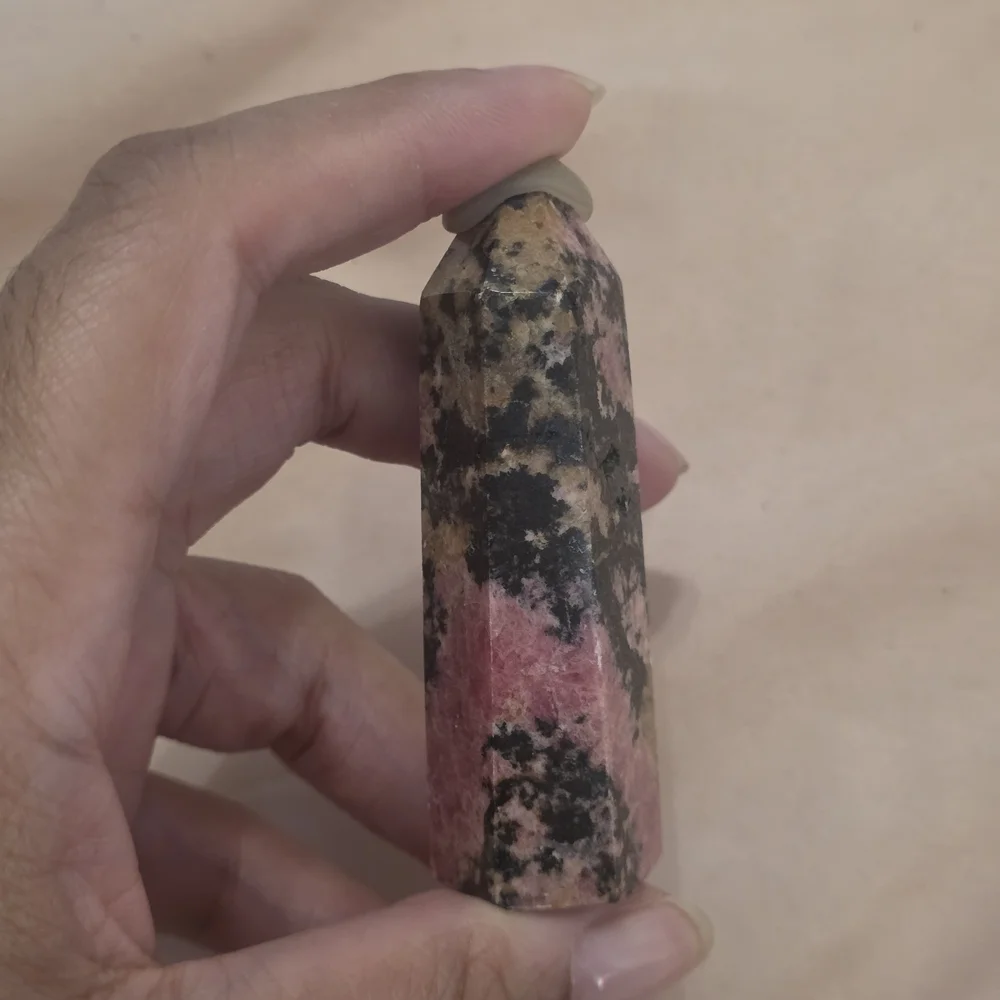 Pink Rhodnite Tower - Picture 1 of 4